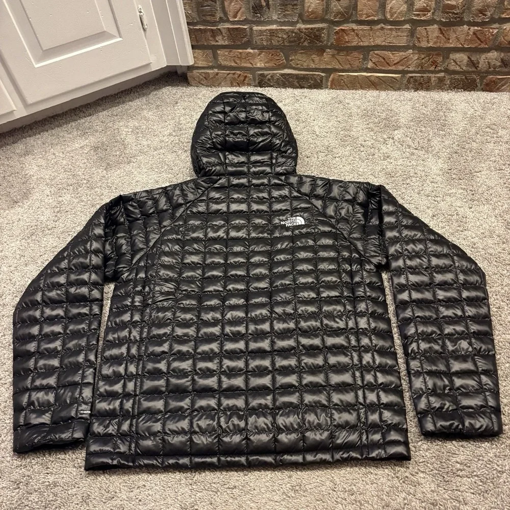 NEW The North Face Thermoball Hooded Jacket Black Men's Large L NFOA8D1N $250